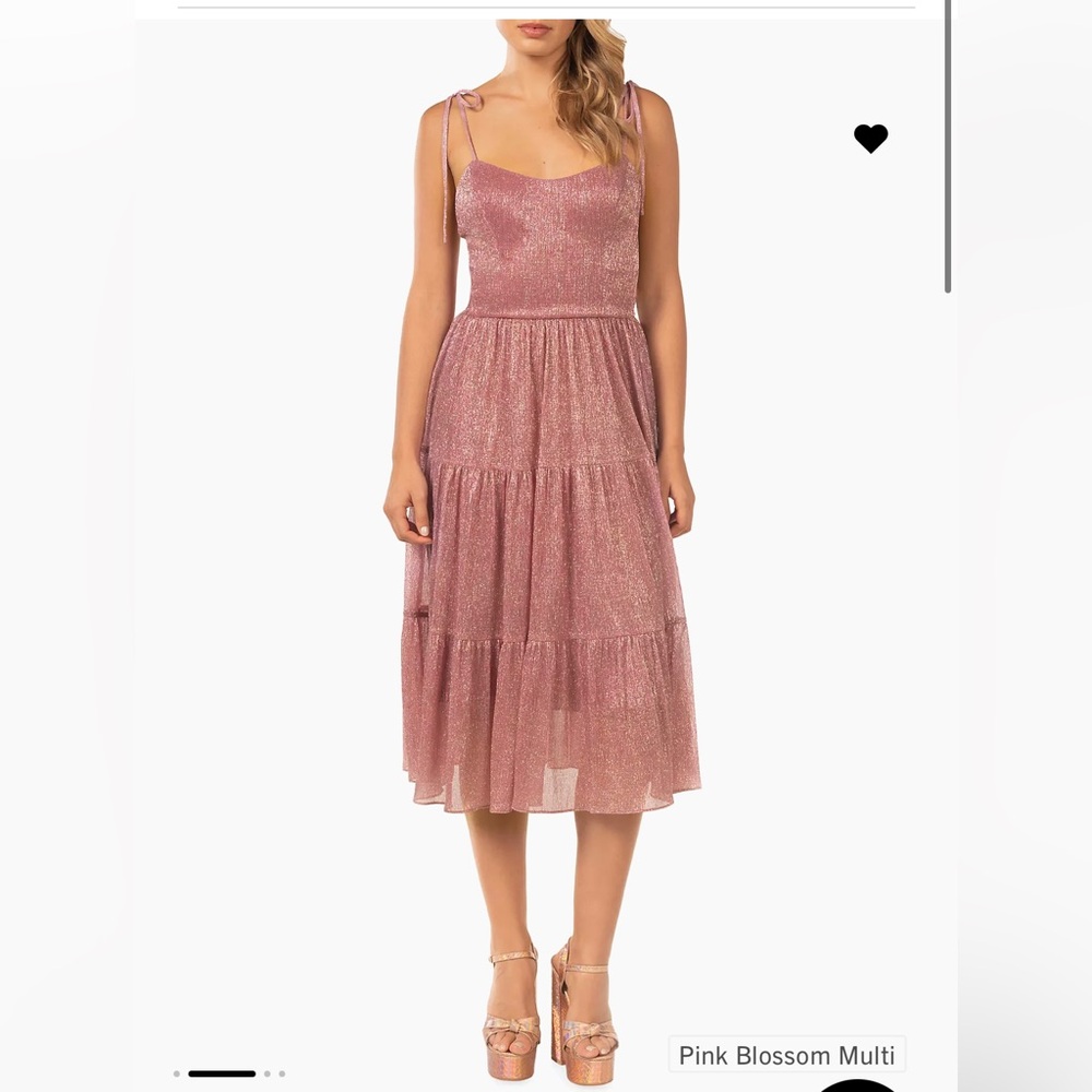 NWT Dress the Population Midi dress
